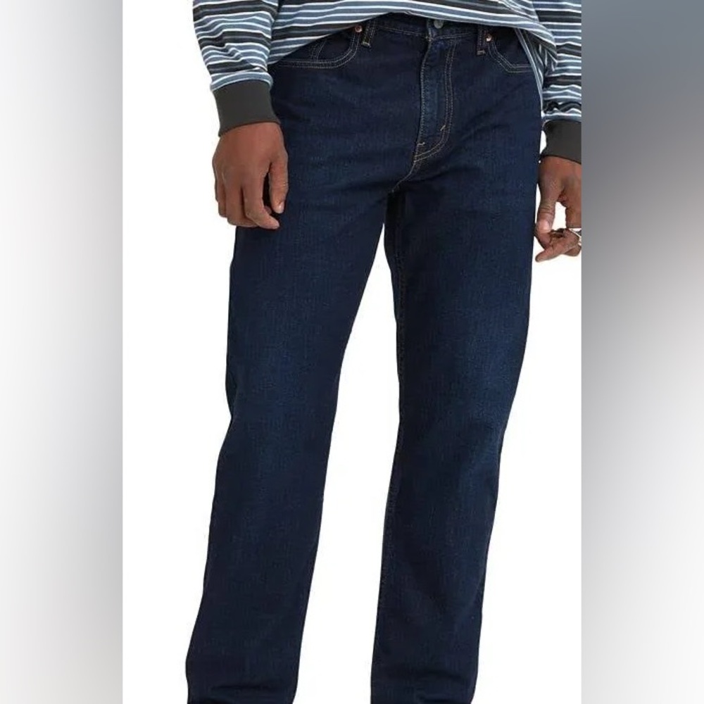 Levi’s 502 Regular Taper Cotton Denim Stretch Jeans 34x30 NWT